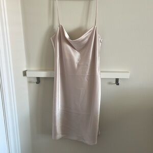 Babaton Silk Blush dress